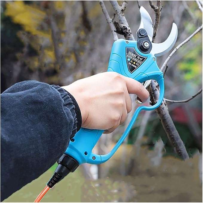 Progressive Pruning Scissors Cordless 36V Lithium-ion Shears 4Ah Efficient Bonsai Tree Branches Electric Garden Tools, 3608