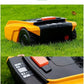 Cordless Electric Lawn Trimmer, Lawn Mower Automatic Rechargeable Robot Mower with Docking Station Smart App Control Gardening Tools for Golf Course and Garden Lightweight Low Noise Easy to use