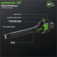 Greenworks 60V 13" Cordless String Trimmer & Leaf Blower Combo Kit, 4.0 Ah Battery and Charger Included