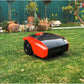 Cordless Electric Lawn Trimmer, Lawn Mower Automatic Rechargeable Robot Mower with Docking Station Smart App Control Gardening Tools for Golf Course and Garden Lightweight Low Noise Easy to use